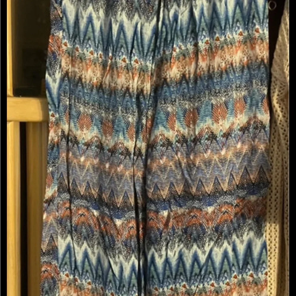 Multi Color Wide Pants - Picture 2 of 2